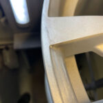 Proces malowania felg z toczeniem CNC frontów BMW X5 R20