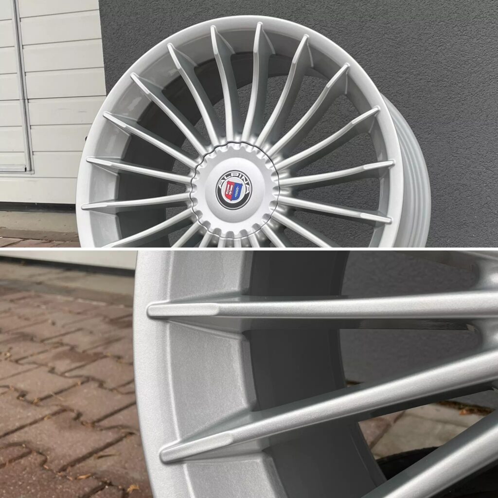 malowanie felg na srebro w warszawie