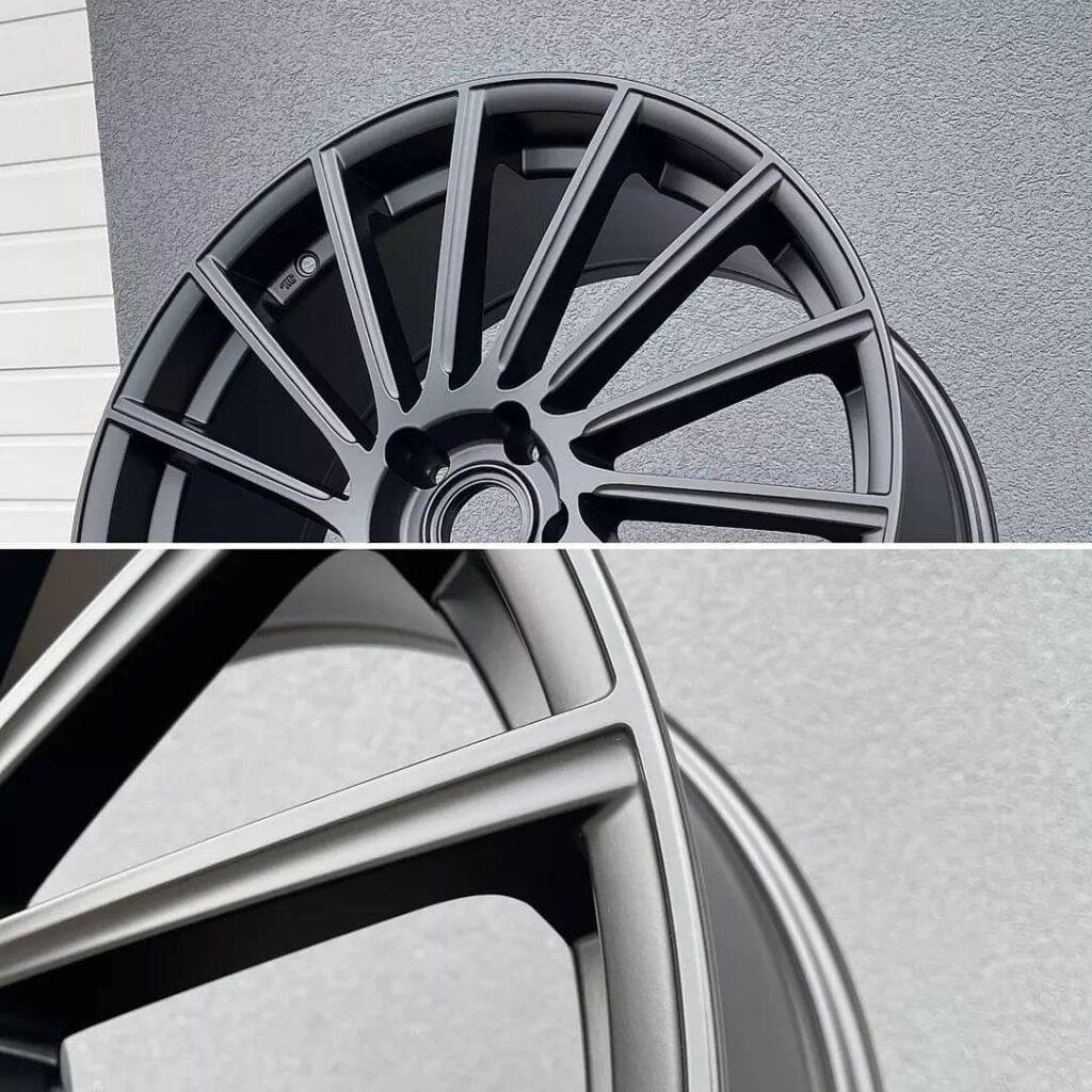 malowanie felg na czarne