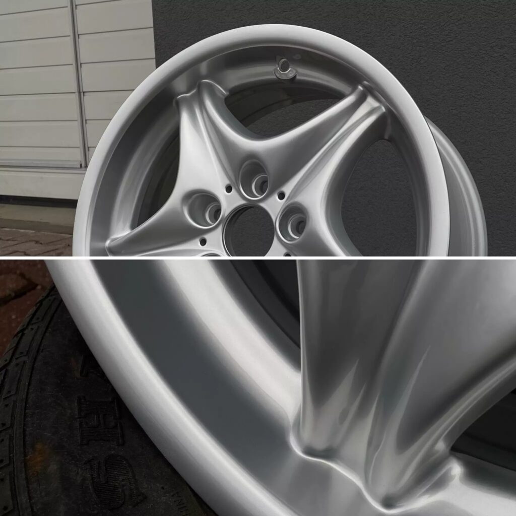 malowanie felg na srebro w warszawie