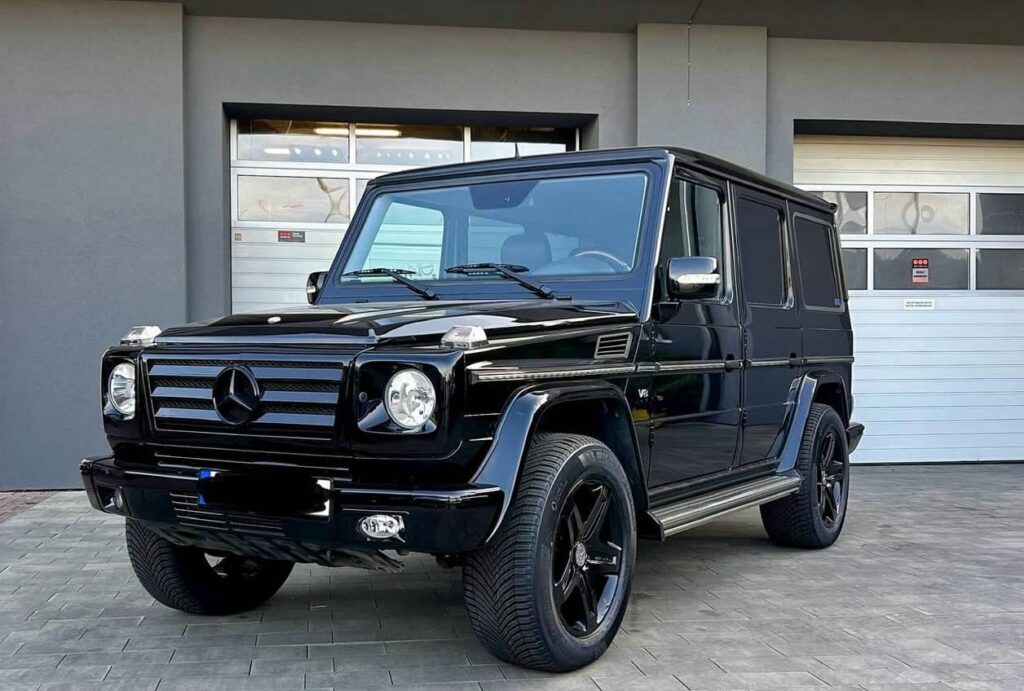 Mercedes-G-class-W463-felgi-R19-kolor-Czarny-połysk