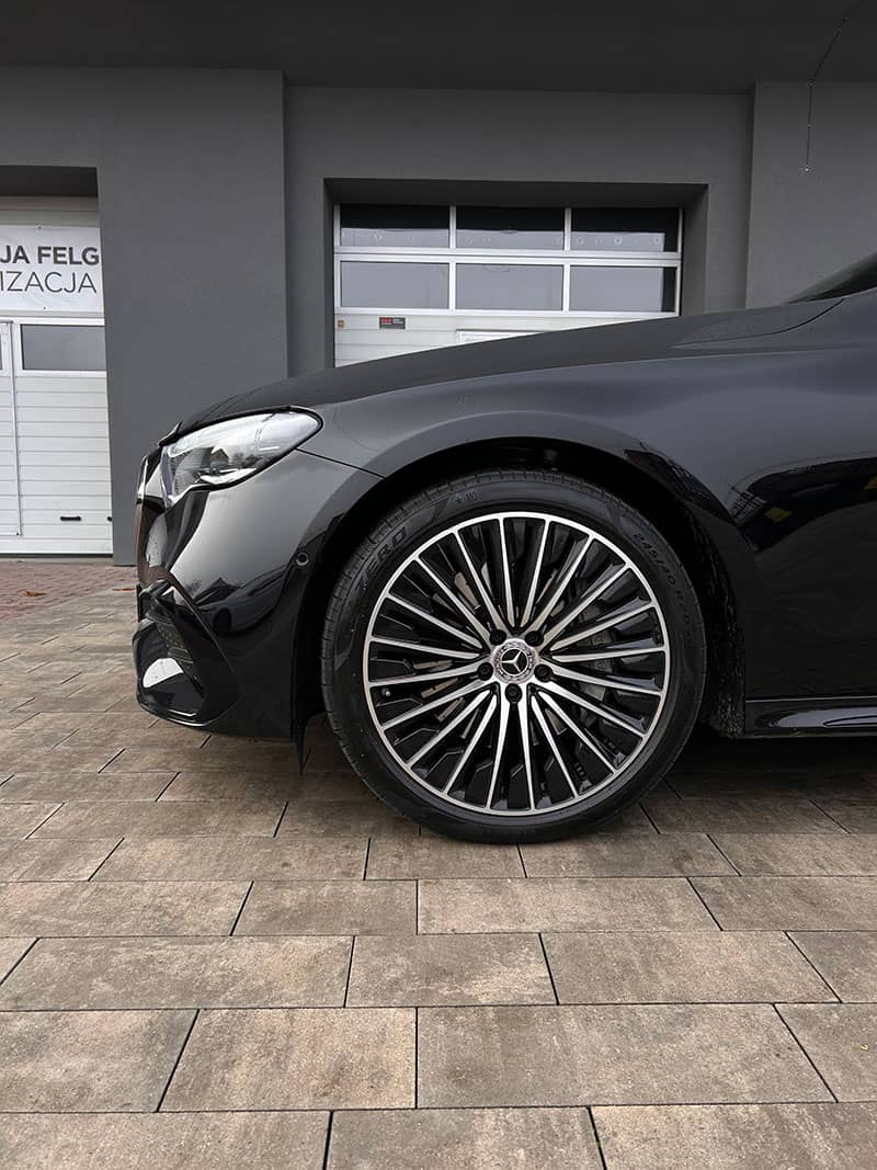 Malowanie felg Mercedes w Warszawie