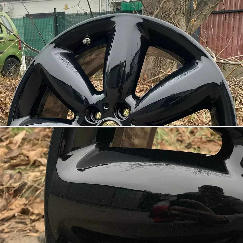 malowanie felg na czarne