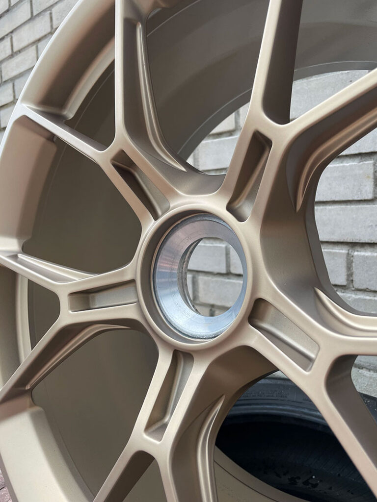 Renowacja felg Porsche