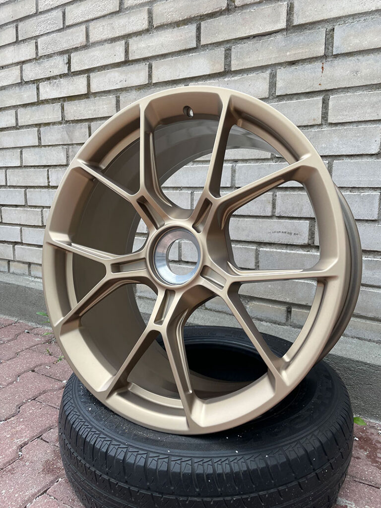 Renowacja felg Porsche