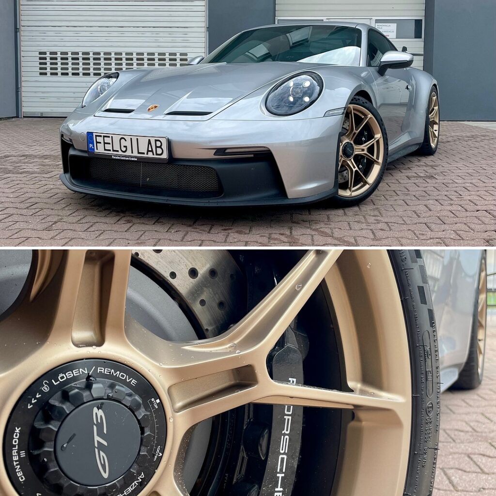 renowacja felg porsche