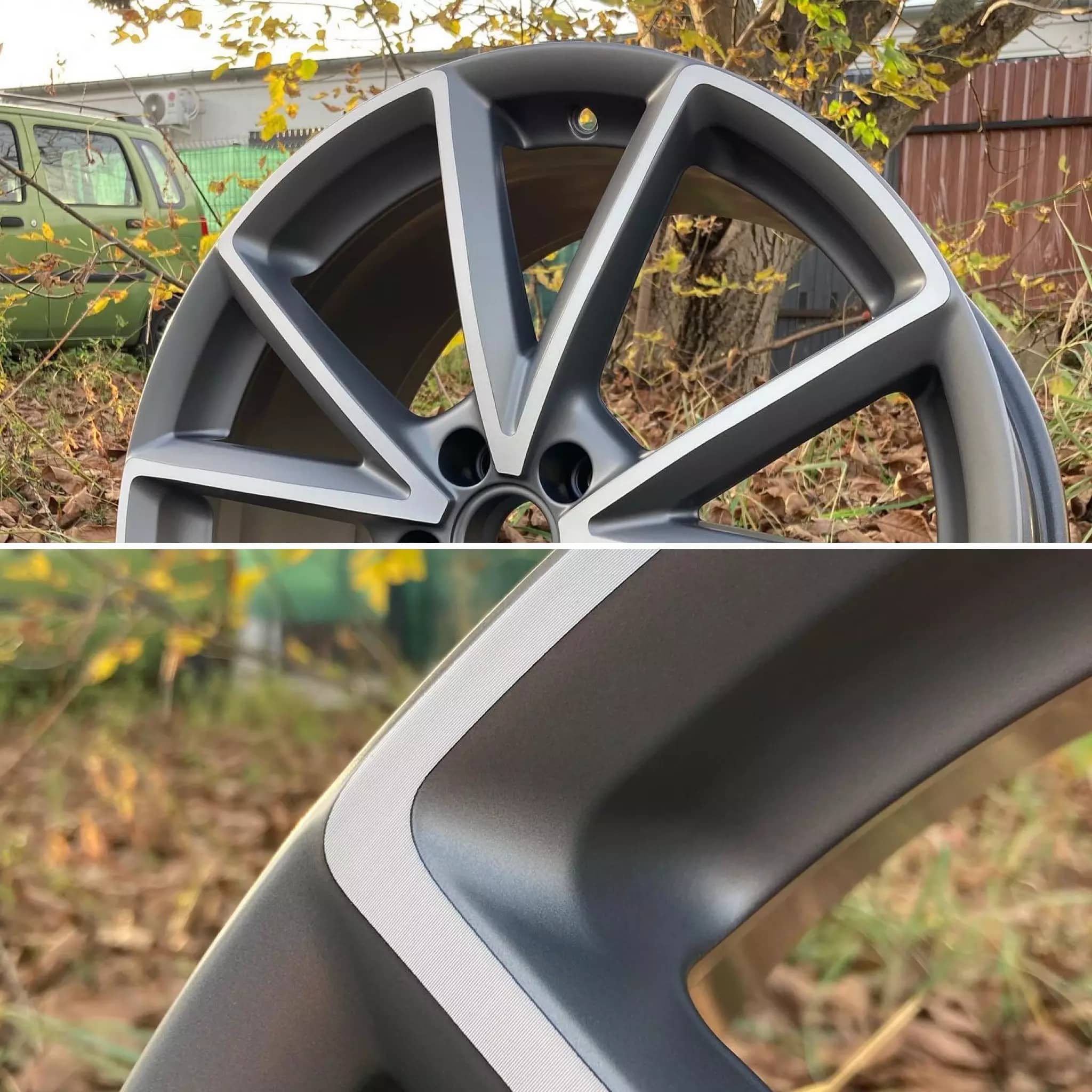 Systemowe malowanie felg + CNC